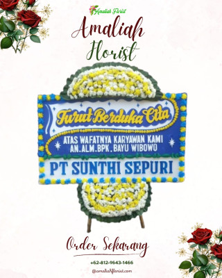 Papan Bunga Duka di Tegalmanggung