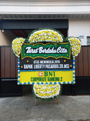 Papan Bunga Duka di Tegalmanggung