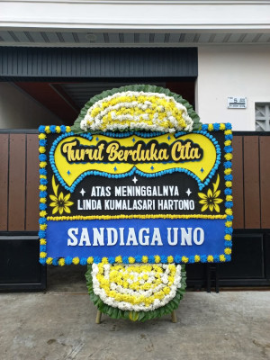 Papan Bunga Duka di Tegalmanggung
